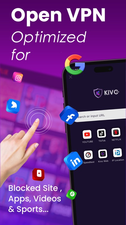 Secure VPN App: Kivo VPN