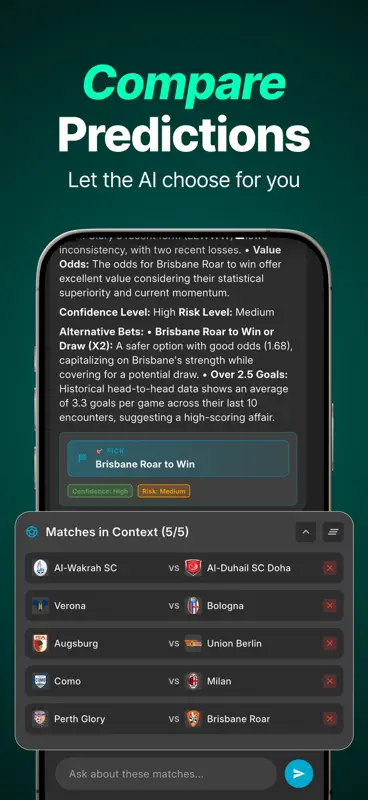 WIN AI Soccer Predictions screenshot 5 of 5