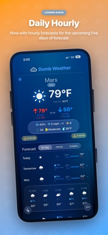 Dumb Weather: Clear & Dry Screenshot 1 of 5