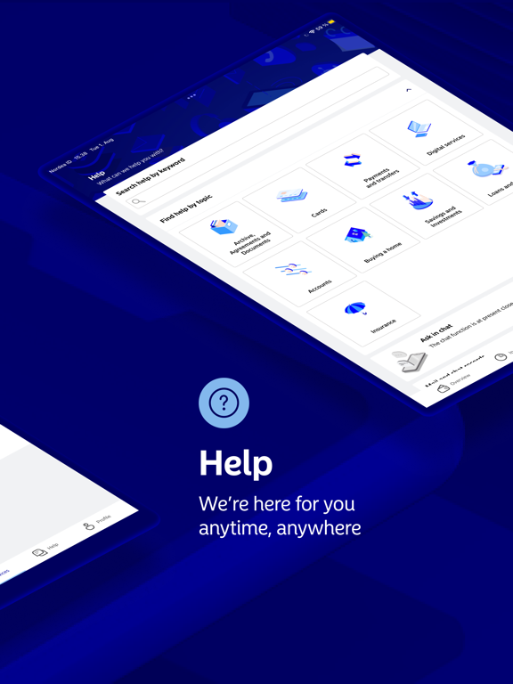 Nordea Mobile - Denmark iPad screenshot 4 - Finance app