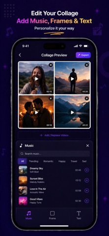Collage Maker - Video collage iPhone screenshot