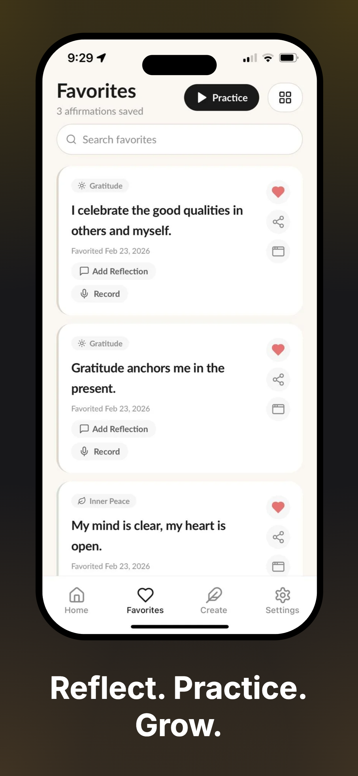 Becoming - Daily Affirmations