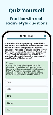 CCNA Practice Tests 2026 iPhone screenshot