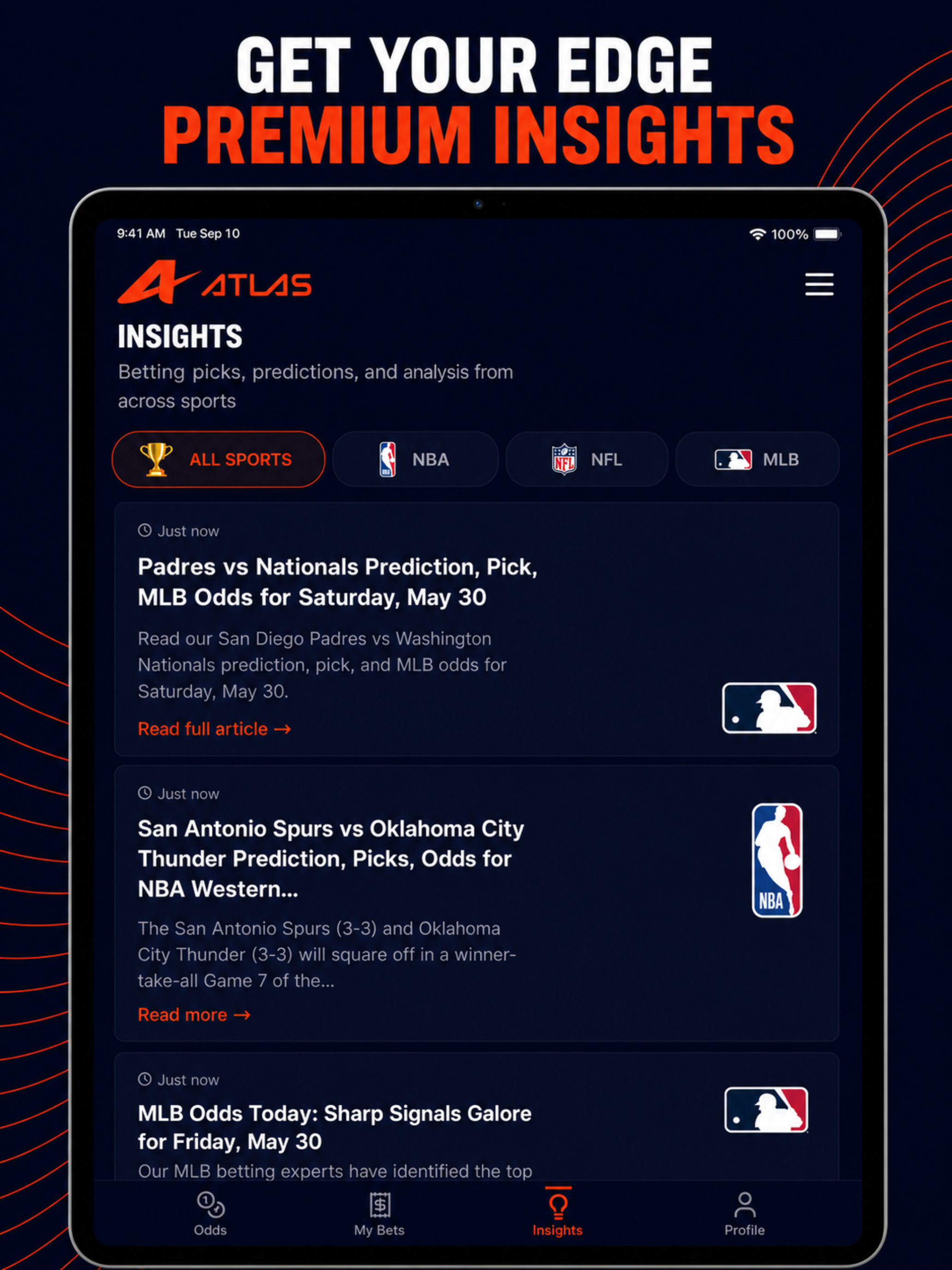 Atlas: Sports Betting and Odds screenshot 10