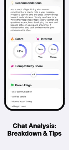 Wing Rizz AI: Dating Assistant iPhone screenshot