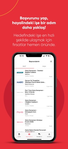 Secretcv - İş İlanı Ara & Bul iPhone screenshot