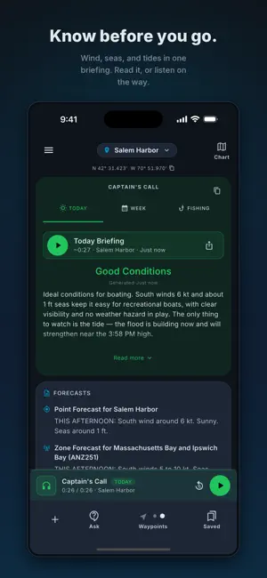 Boater Briefer screenshot 1