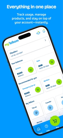 MyTelkom App iPhone screenshot 2