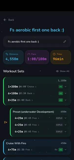 Swim Faster screenshot 2