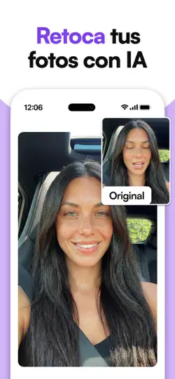 Captura de pantalla de Retake AI: Editor De Fotos IA en iPhone 2