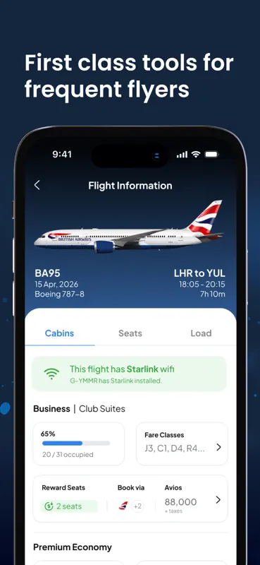 Planepoints - Live Seat Maps screenshot 1 of 9