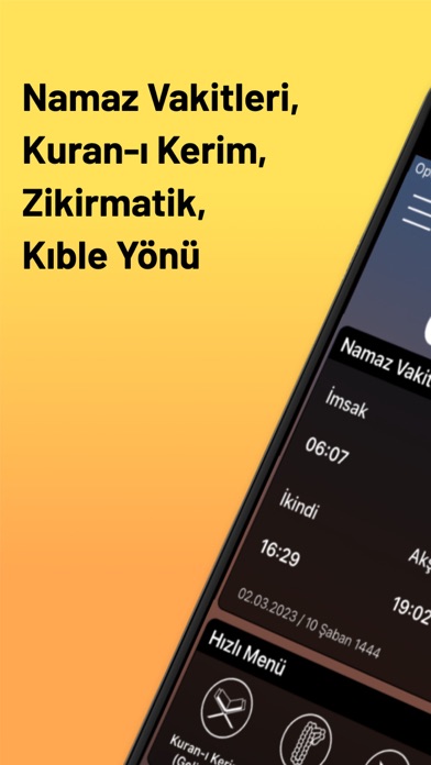 Screenshot #1 pour İslam Vakti - Ezan Vakitleri