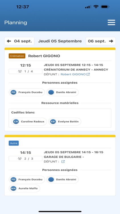 Funeral Manager v3 screenshot-4