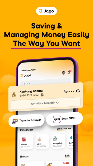 Screenshot 1 of Bank Jago/Jago Syariah App