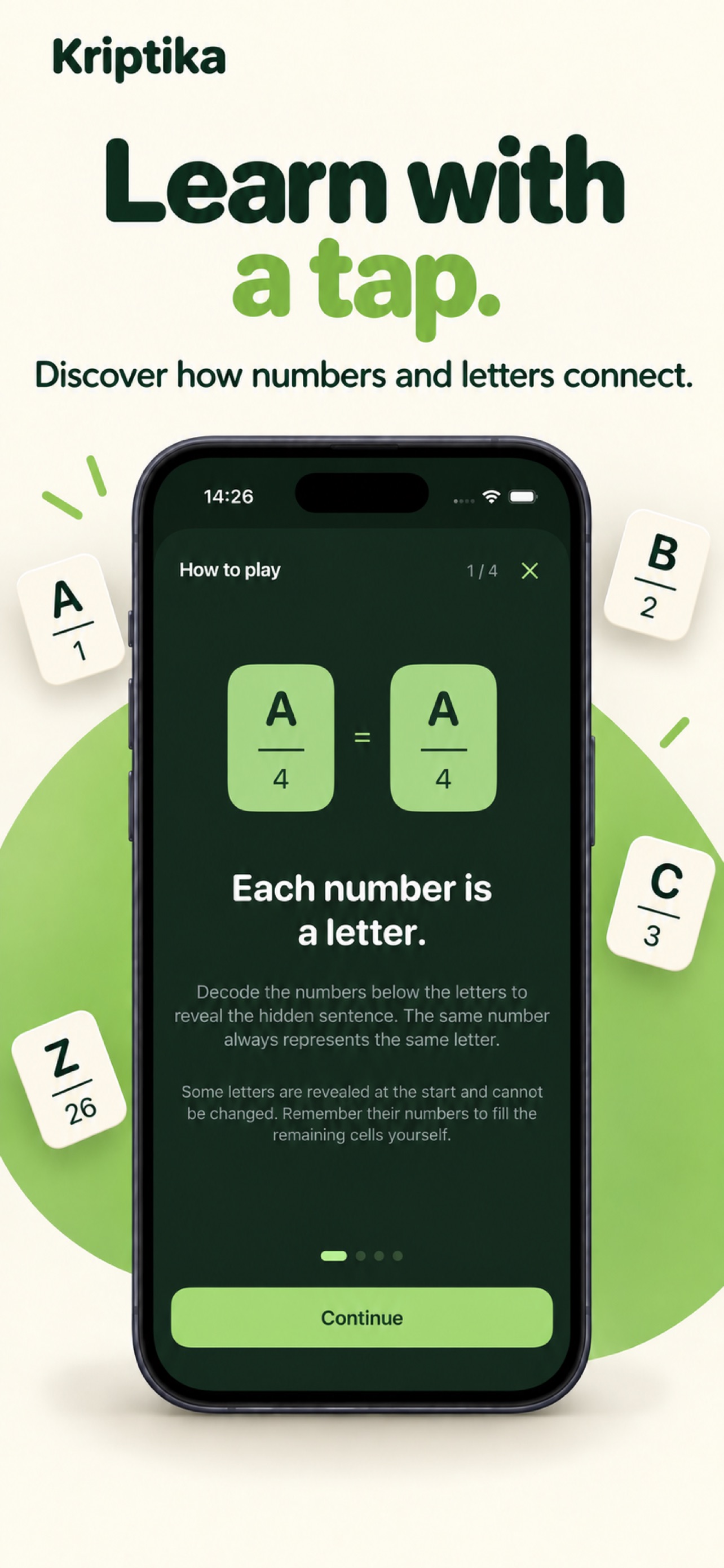 Screenshot 2 of Kriptika: Crack the Code