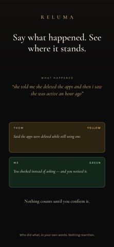 Reluma: Dating Pattern Tracker Screenshot 1 of 10