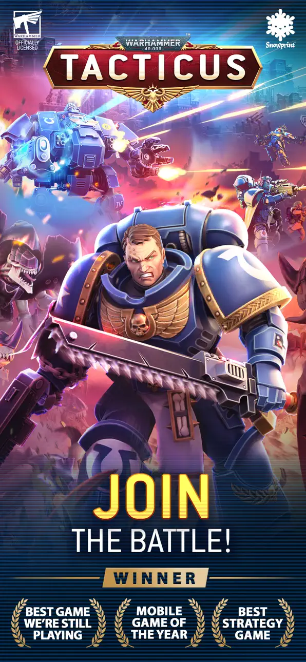 Warhammer 40,000: Tacticus ™ iOS Mod IPA screenshot 1 - iOS game interface