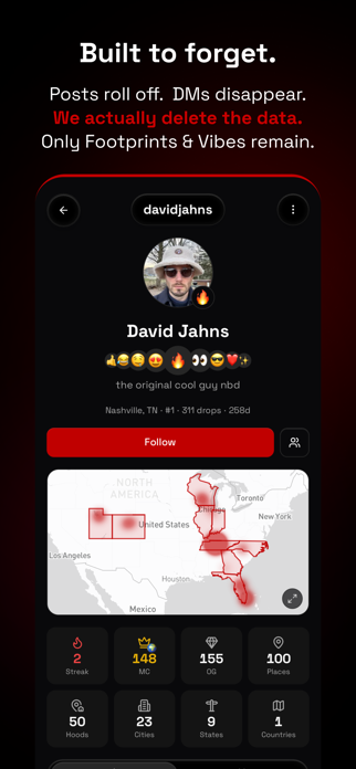 CoolApp – Social Map Screenshot 8 of 9