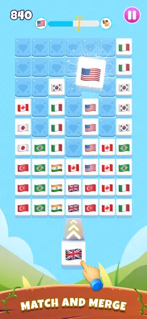 Tile Push 'n Merge screenshot 3