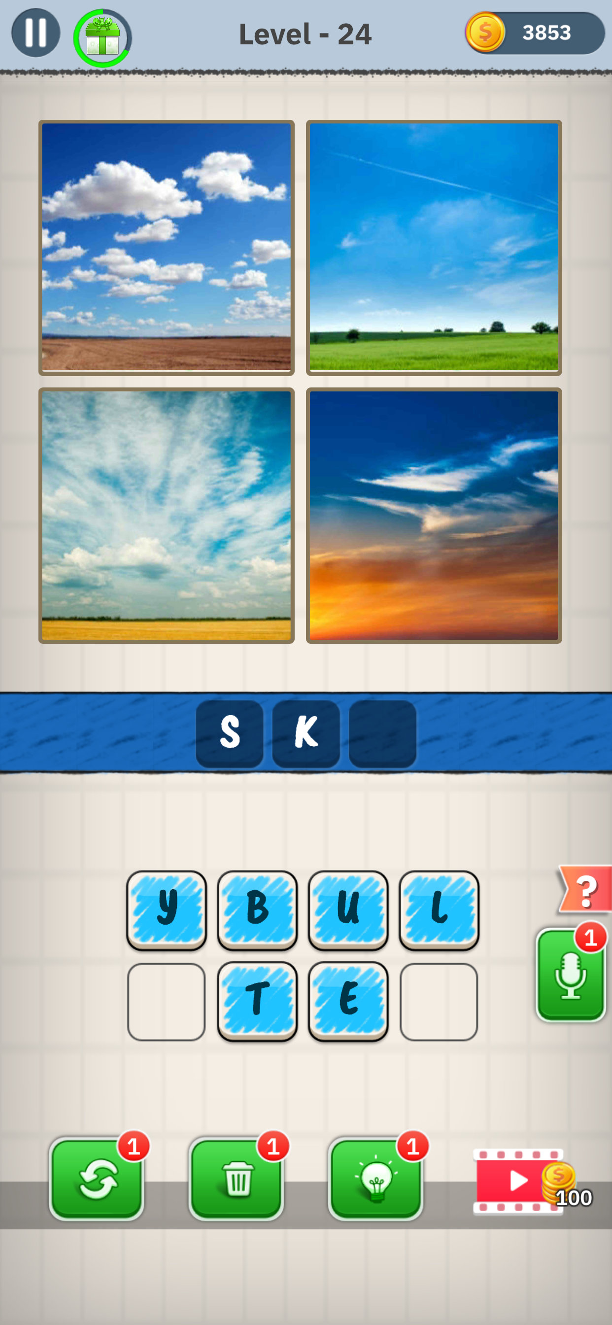 Word Puzzle: Guess the Word