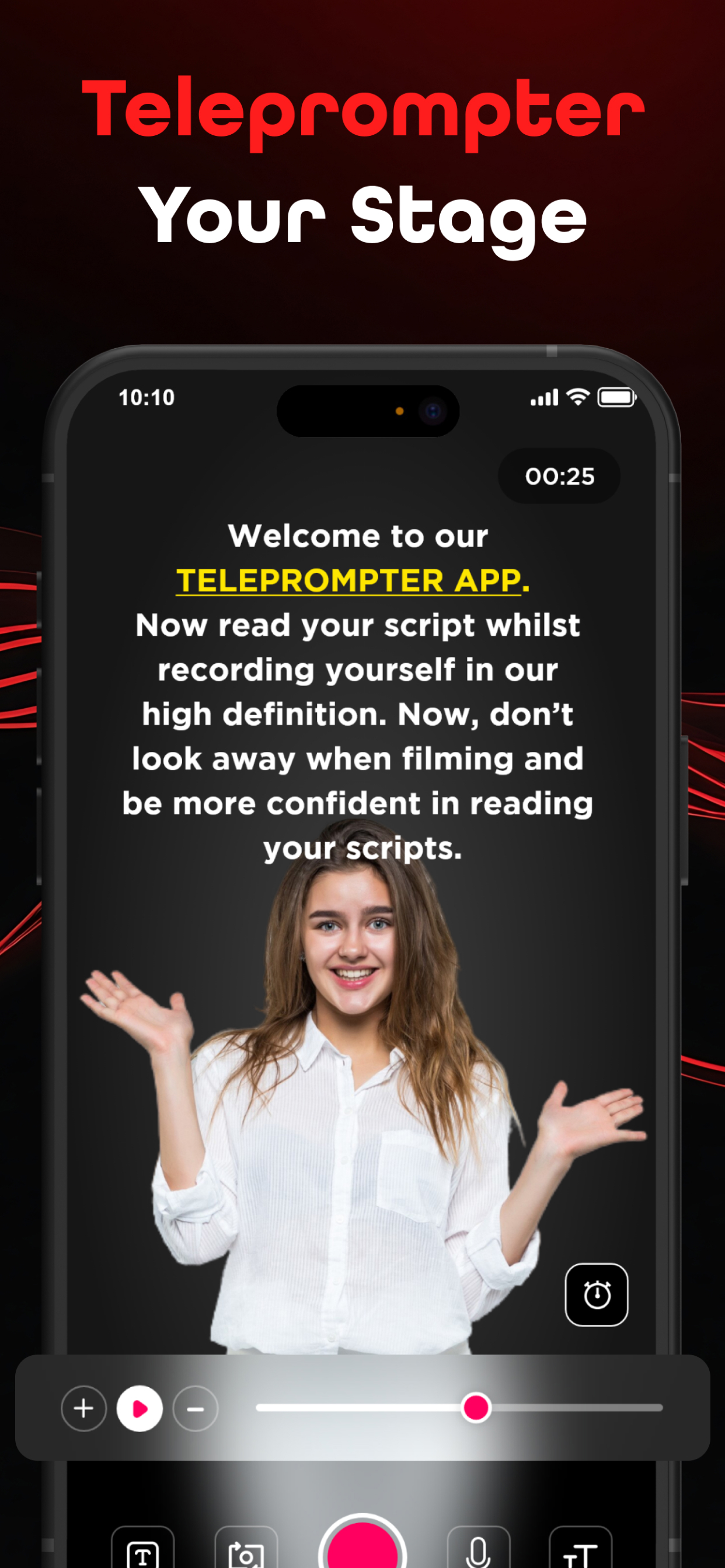 Teleprompter－Video Translator