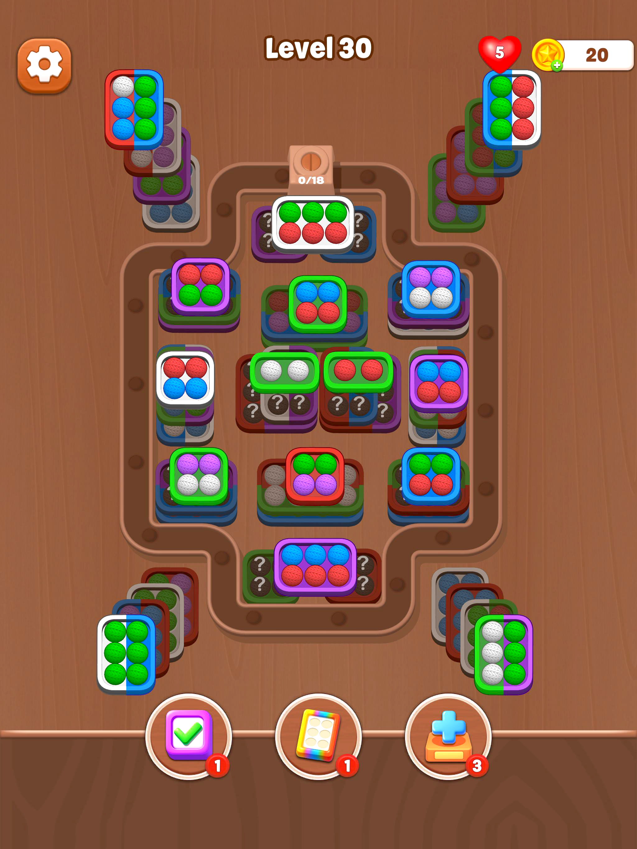 Wool Factory: Color Sort