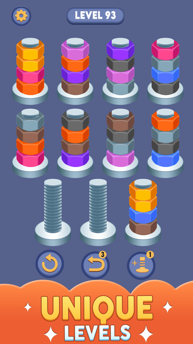 Nuts And Bolts: Screw Sort Screenshot