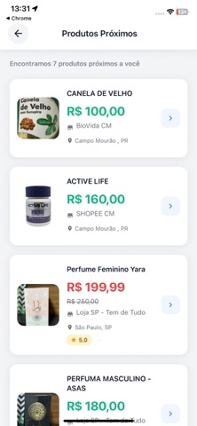 Preço Local screenshot