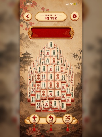 Mahjong Solitaire & Tile Match iPad screenshot