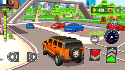 Gas Station Car Parking Screenshot