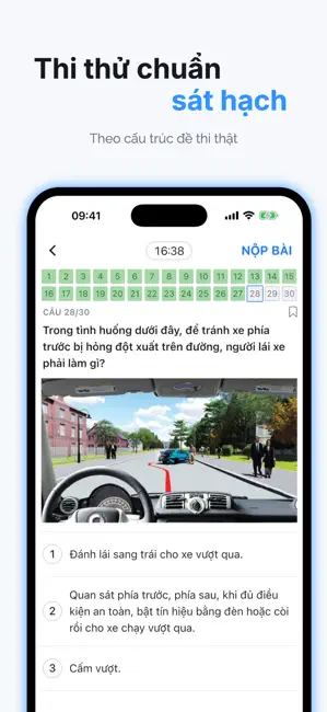 Ôn thi GPLX 2026 iPhone screenshot 4