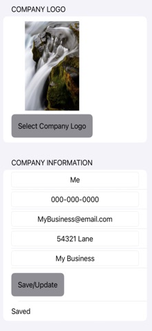 App screenshot