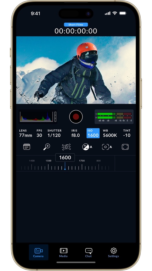 #10. Blackmagic Camera (iOS) 由: Blackmagic Design Inc