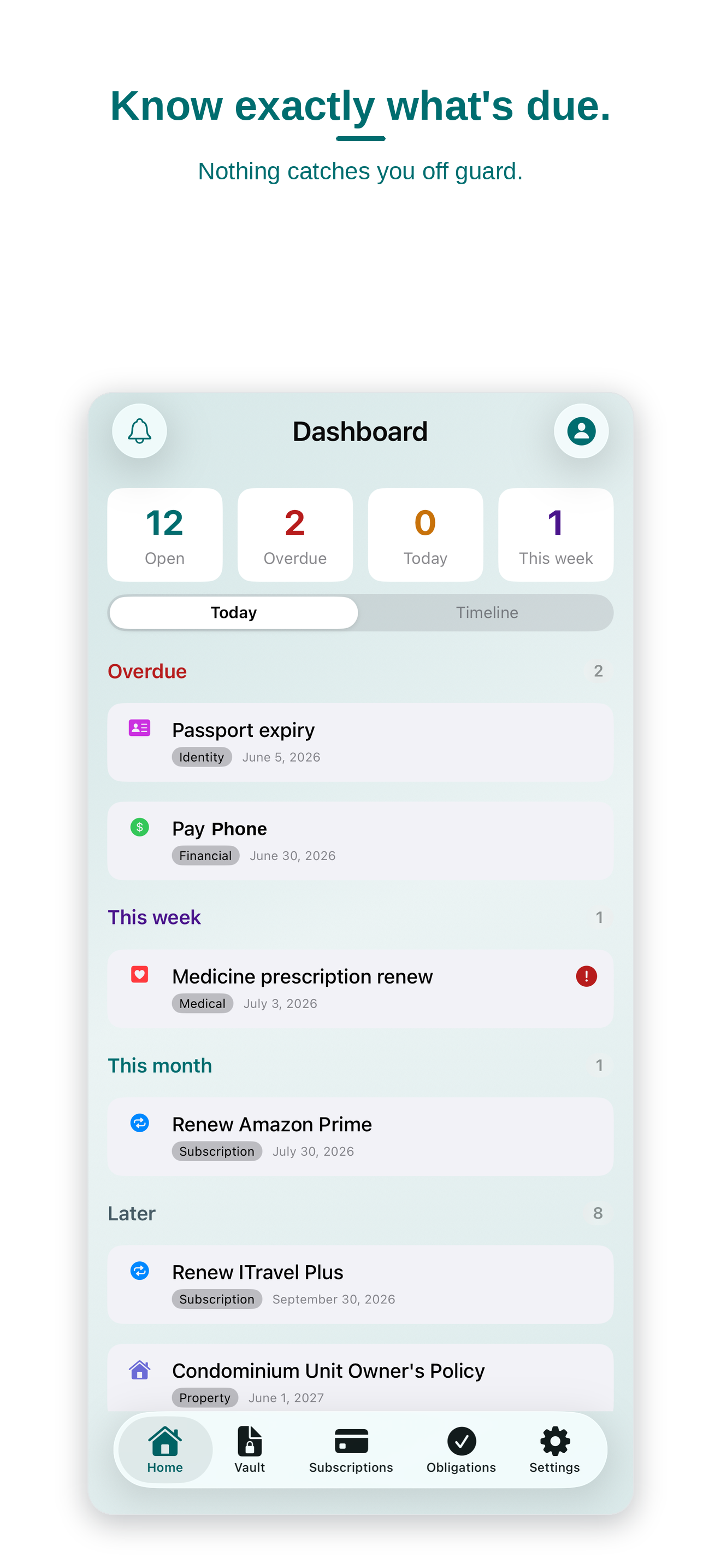 LifeOps: Personal Manager screenshot 5