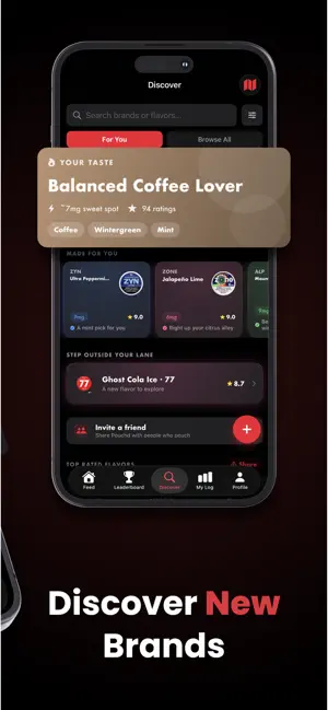 Pouchd: Rate, Track & Compete screenshot 4