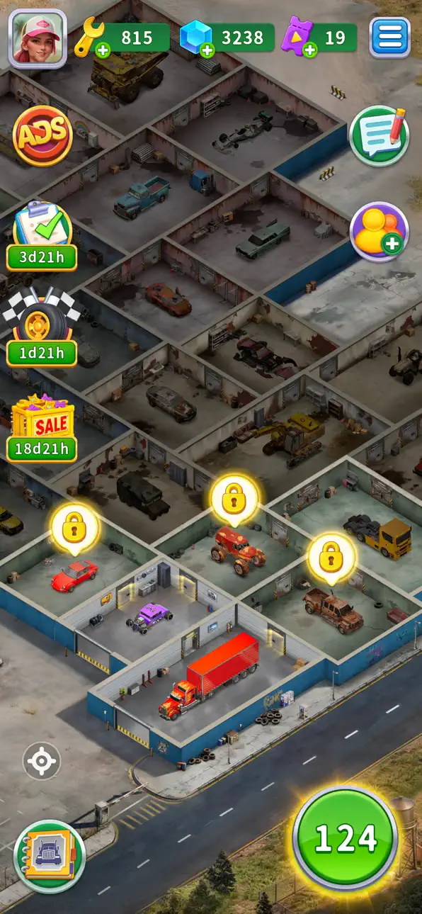 Solitaire Truck Deluxe iOS Mod IPA screenshot 1 - iOS game interface