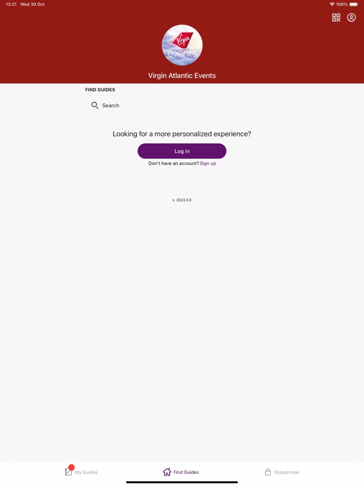 #1. Virgin Atlantic Events (iOS) 由: Virgin Atlantic Airways Limited