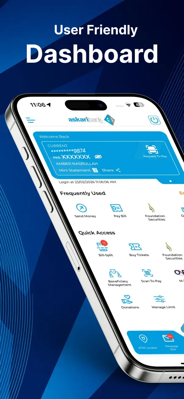 Screenshot #2 pour Askari Mobile App