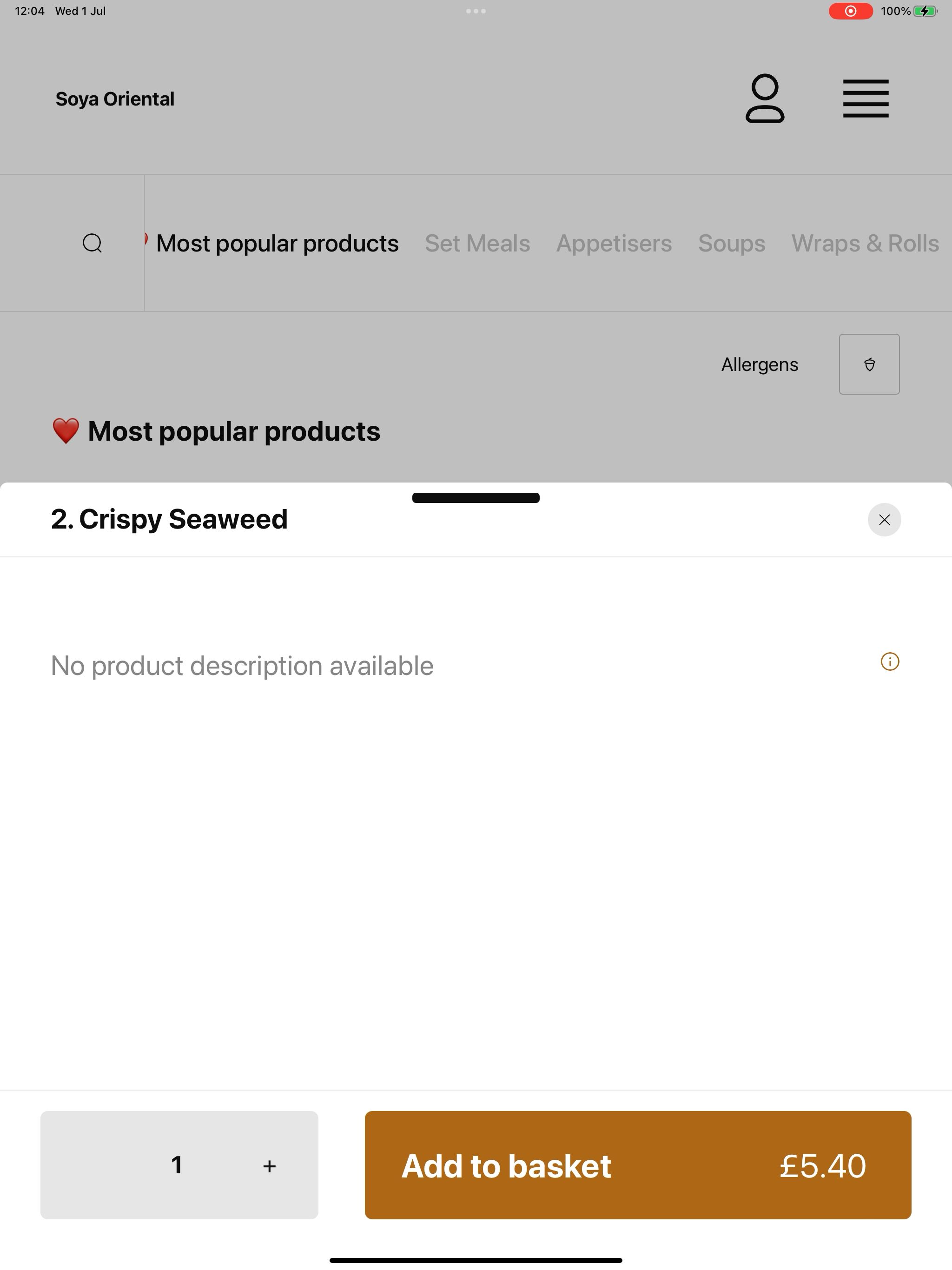Soya Oriental screenshot 10