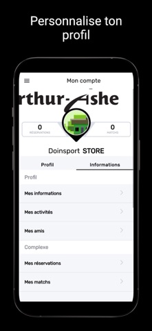 Centre Sportif Arthur Ashe screenshot