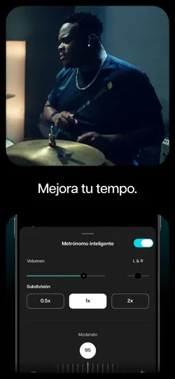 Captura de pantalla de Moises: La App Para Músicos en iPhone 5