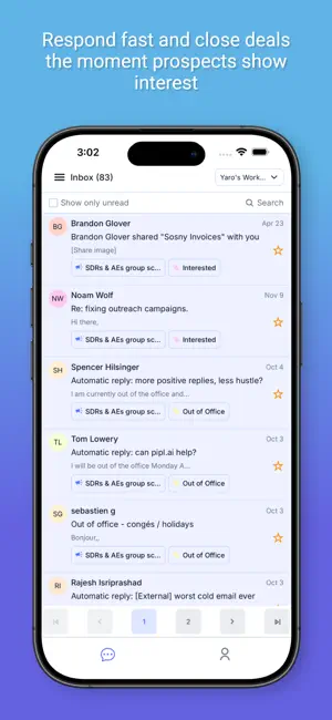 Client Inbox screenshot 1