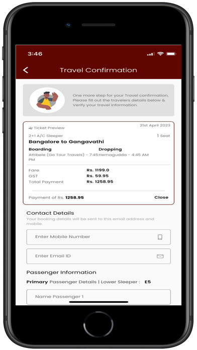 GoTour Travels and Holidays Screenshot