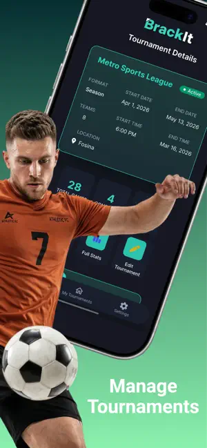 BrackIt - Tournament Scheduler screenshot 2