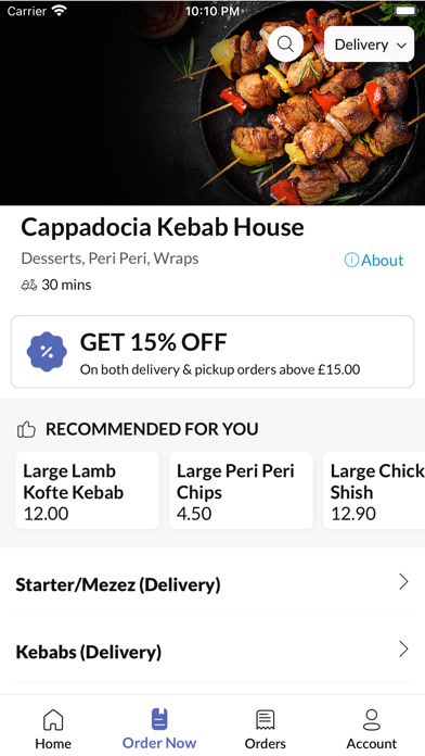 Screenshot #3 pour Cappadocia Kebab House