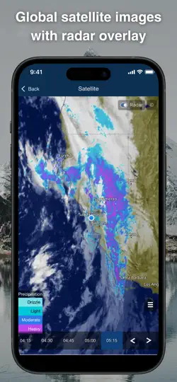 Meteoblue Weather & Radar Maps iPhone-skjermbilde 6