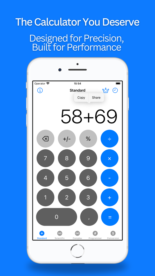 #1. FusionCalc - Calculator App (iOS) 来自: VALENTINA-GABRIELA CORCODEL