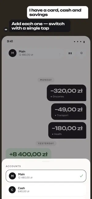 MoneyChat: Expense Tracker screenshot 3