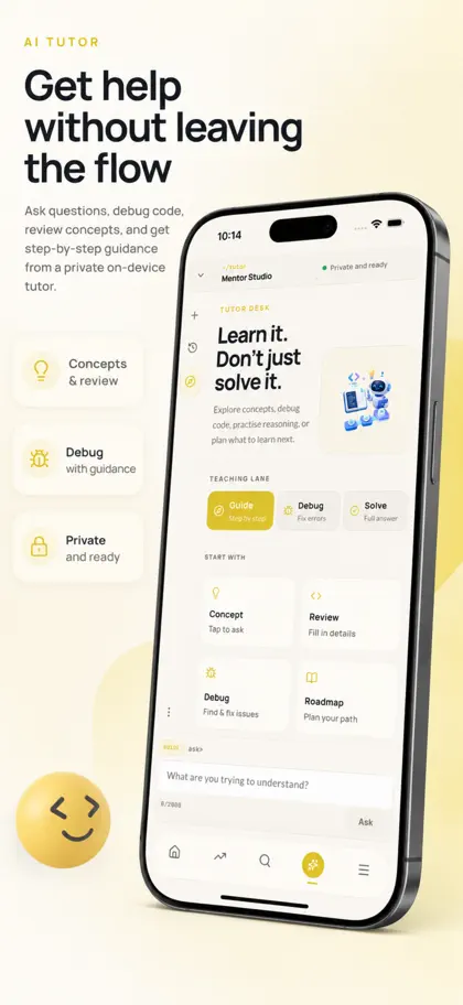 Screenshot 6 di 6 di Learn JavaScript Coding - AI