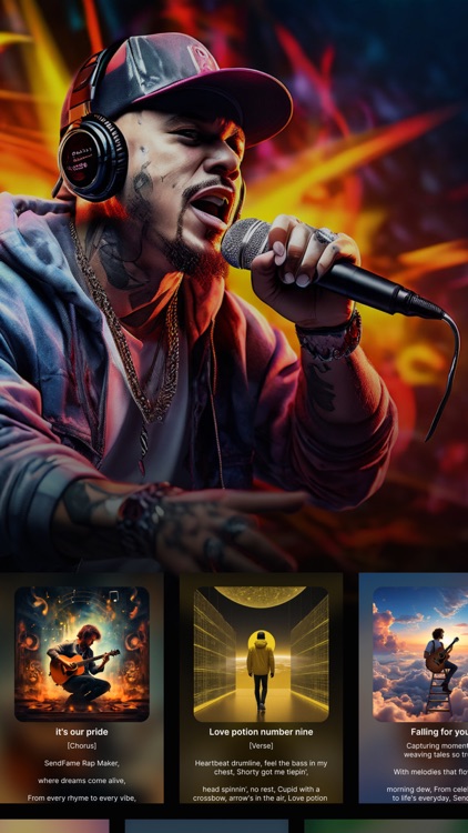 AI Rap Song Lyrics Generator